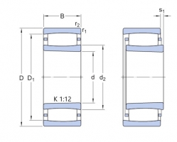 SKF C 2315 K toroidní ložisko CARB