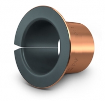 Permaglide PAF 06080 P11 přírubové kluzné pouzdro, bronz-PTFE