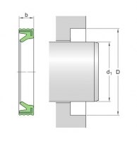 SKF 52412 M axiální kuličkové ložisko