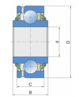 FKL GW 211 PP25 upínací ložisko