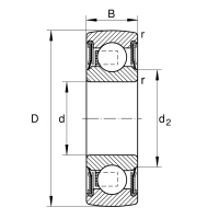 INA 201-XL-NPP-B ložisko