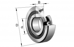 FAG 7602020-2RS-TVP axiální kuličkové ložisko s kosoúhlým stykem