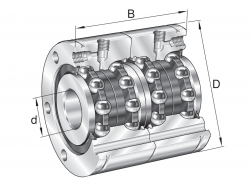 INA ZKLF 1762 2RS-2AP = 2 pcs. ložisko