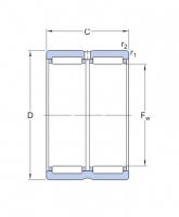 SKF RNA 6914 jehlové ložisko