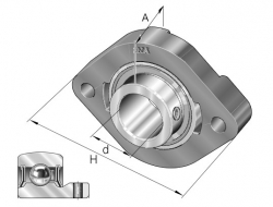 INA FLCTEY 25-XL ložisková jednotka